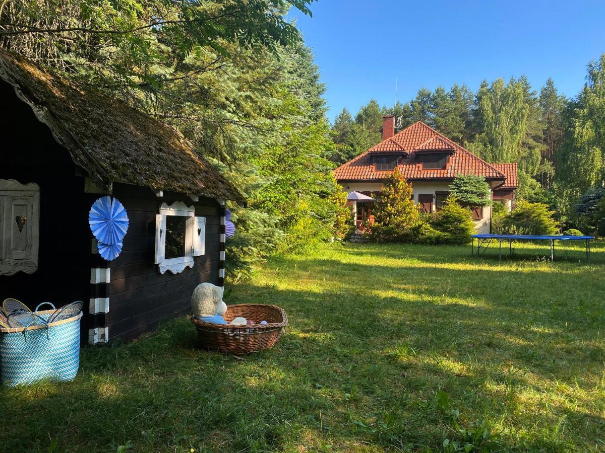 Szeroki Bor Oaza W Puszczy Z Sauna, Bania I Jacuzzi Ngoại thất bức ảnh